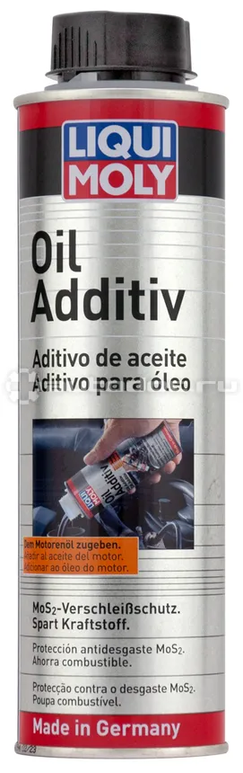 LIQUI MOLY Антифрикц.присадка с дисульфидом молибдена в мот.м Oil Additiv