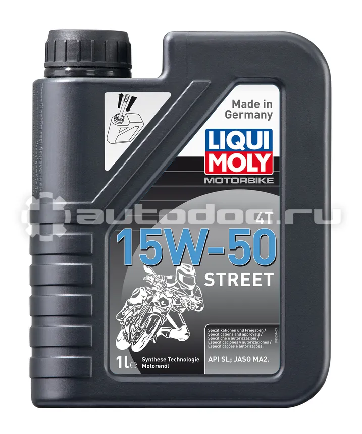LIQUI MOLY Motorbike 4T 15W-50 Street