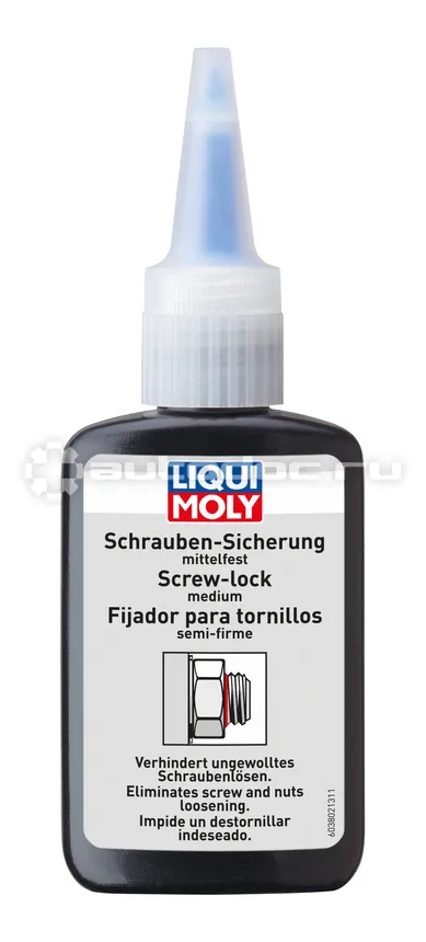 LIQUI MOLY Schrauben-Sicherung mittelfest Средство для фиксации винтов (средней фиксации)