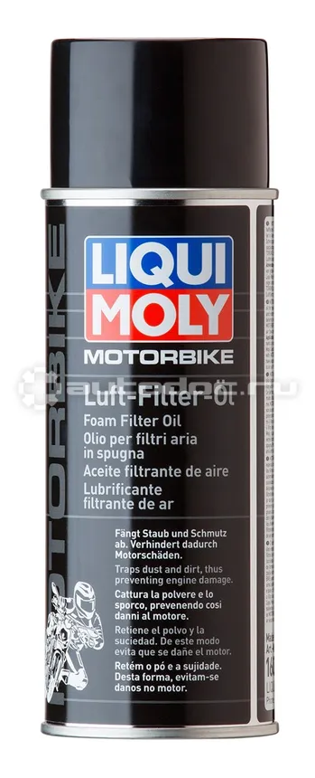 LIQUI MOLY Motorbike Luft Filter Oil Масло для пропитки воздушных фильтров (спрей)