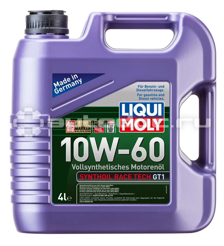 LIQUI MOLY Synthoil Race Tech GT1 10W-60