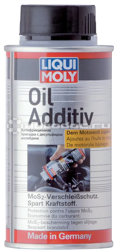 LIQUI MOLY OIL ADDITIV Антифрикционная присадка с дисульфидом молибдена в моторное масло