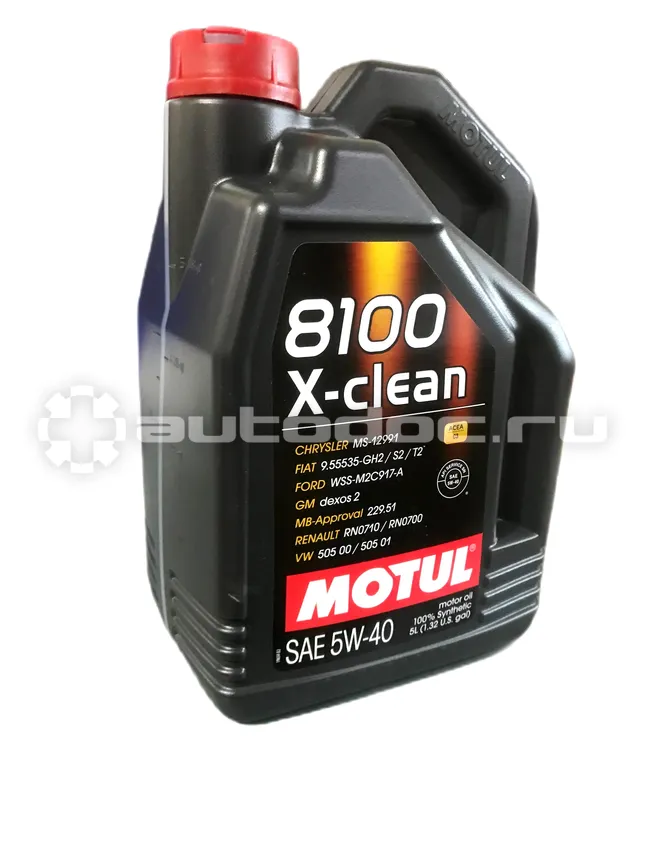 MOTUL 8100 X-CLEAN 5W-40