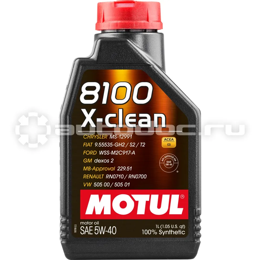 MOTUL 8100 X-CLEAN 5W-40