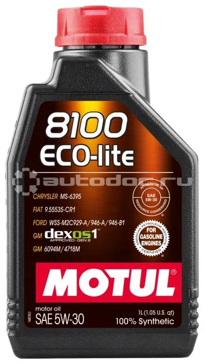 MOTUL 8100 ECO-LITE 5W-30 SN PLUS
