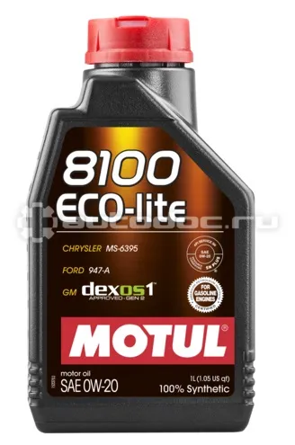 MOTUL 8100 ECO-LITE 0W-20 SN PLUS