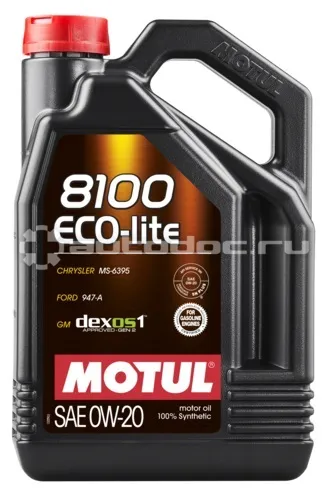 MOTUL 8100 ECO-LITE 0W-20 SN PLUS