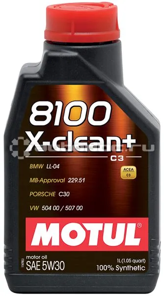 MOTUL 8100 X-CLEAN + 5W-30