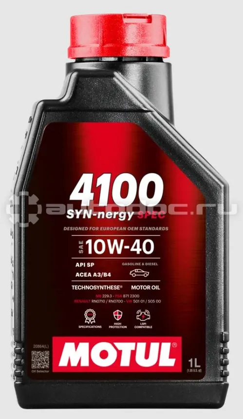 MOTUL 4100 SYN-NERGY SPEC 10W-40