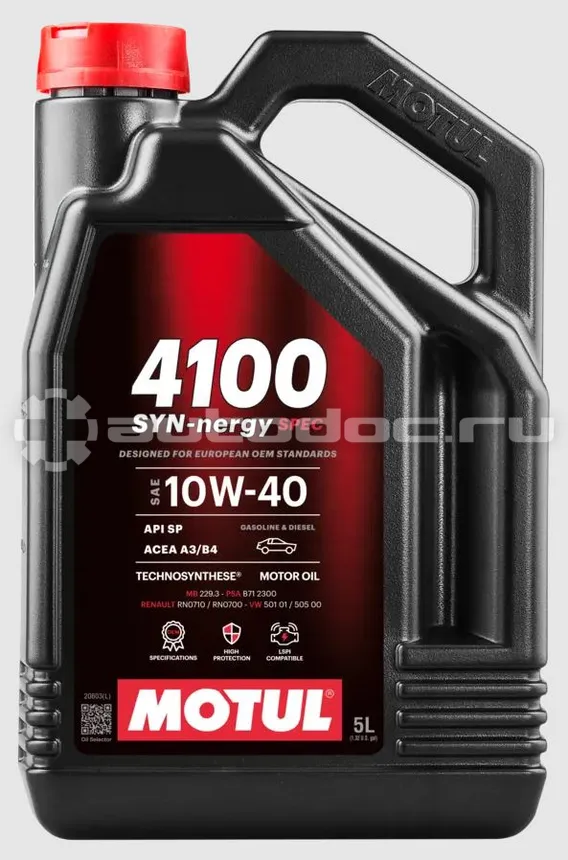 MOTUL 4100 SYN-NERGY SPEC 10W-40