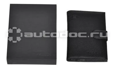 MAZDA Портмоне из рельефной кожи Relief Leather Vertical Wallet, Black