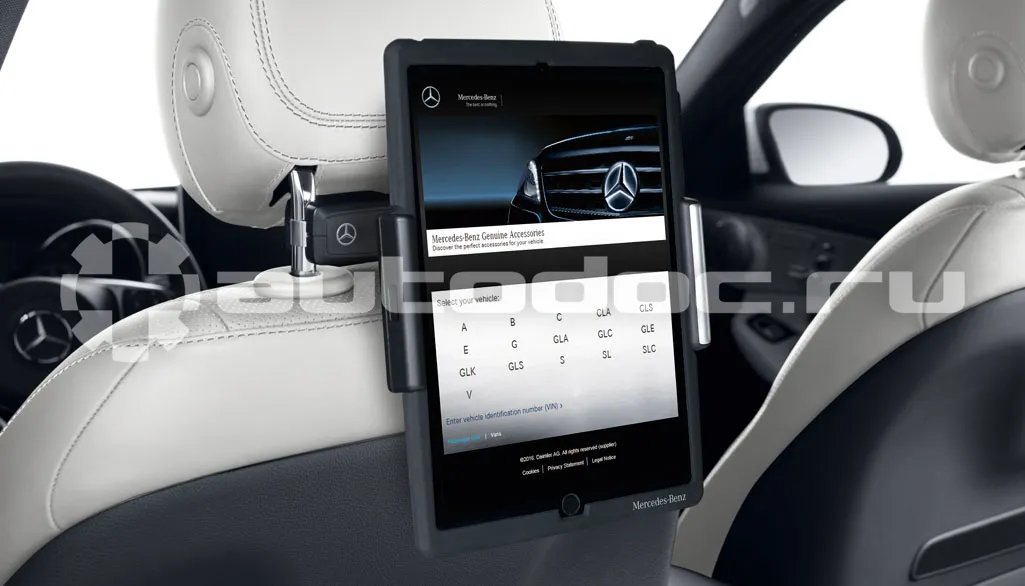 MERCEDES BENZ Кронштейн для планшета на подголовник