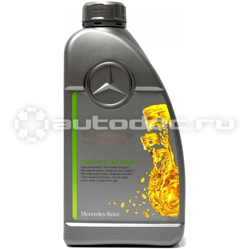 Mercedes-Benz Genuine Engine Oil MB 229.51 5W-30