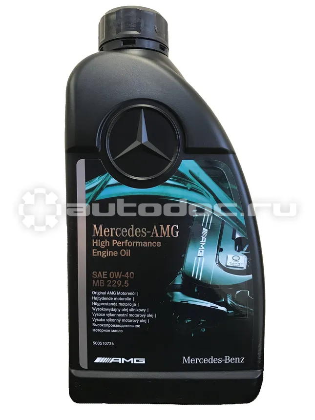 Mercedes-Benz Engine oil MB 229.5 0W-40 (AMG)