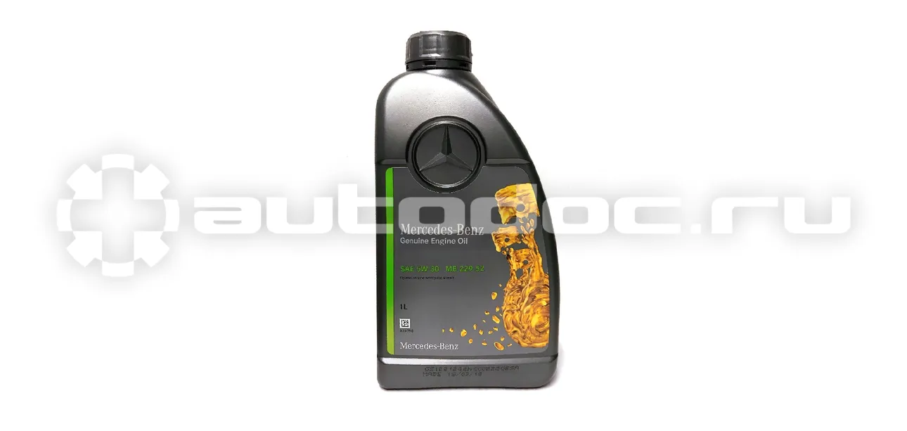 Mercedes-Benz Genuine Engine Oil MB 229.52 5W-30