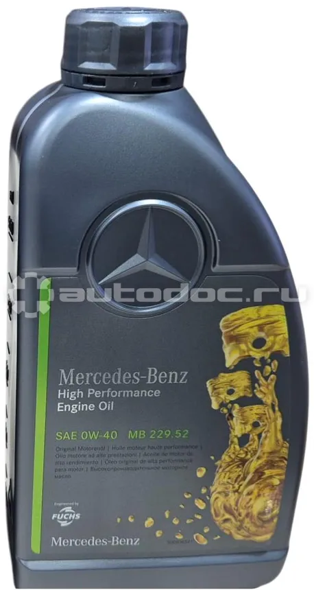 Mercedes-Benz High Performance Engine Oil 0W-40