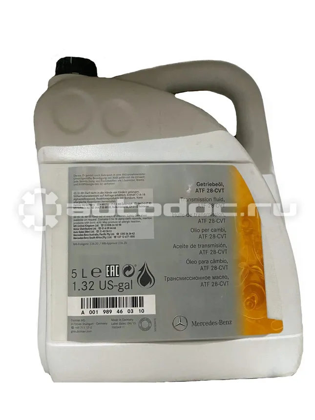 Mercedes-Benz Getriebeoel ATF 28-CVT MB 236.20