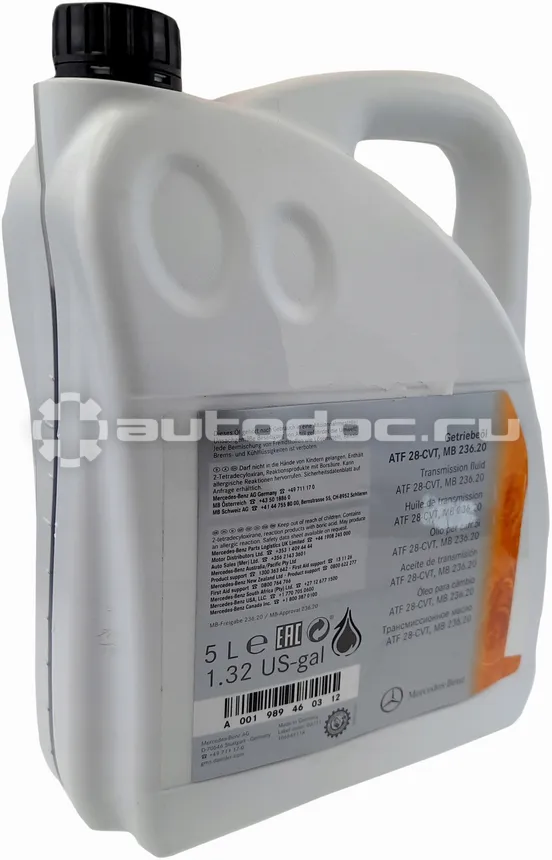 Mercedes-Benz Getriebeoel ATF 28-CVT MB 236.20