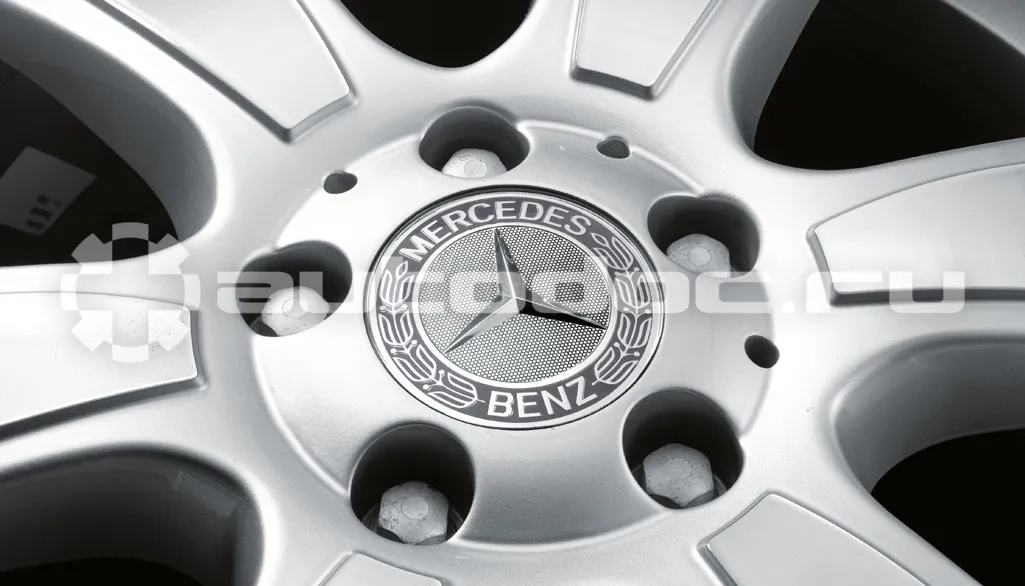 MERCEDES BENZ Колпачок ступицы колеса Mercedes Hub Caps, Grey