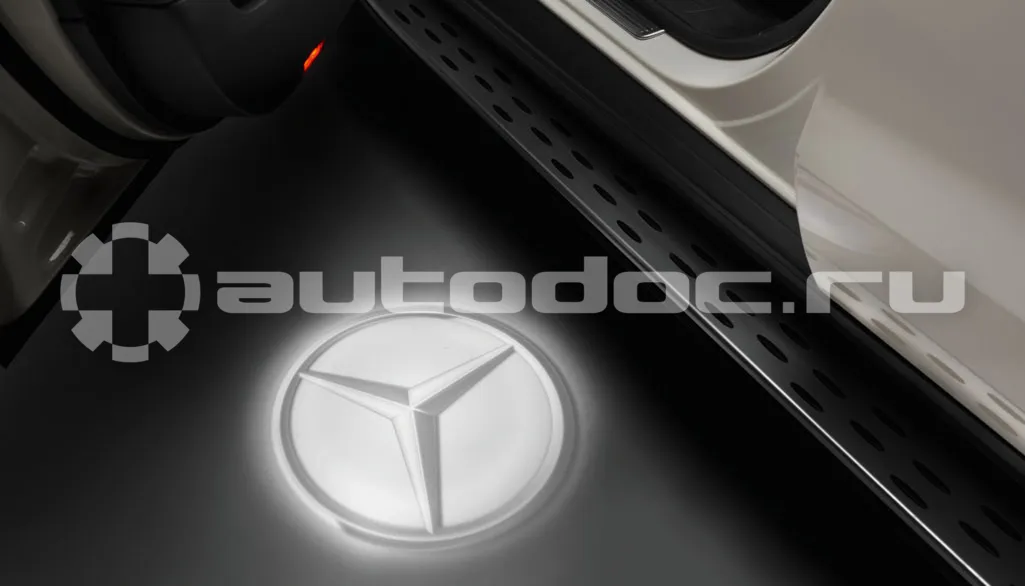 MERCEDES BENZ Проекция логотипа Mercedes
