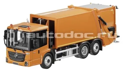 MERCEDES BENZ Модель автомобиля Mercedes Econic, Euro 6, Waste Management, Orange, Scale 1:50
