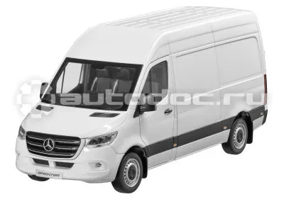 MERCEDES BENZ Модель Mercedes-Benz Sprinter, Panel Van, Arctic White, Scale 1:18