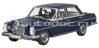 MERCEDES BENZ Модель Mercedes-Benz 280 SE W 108 (1967–1972) with US headlamps, Dark Blue, 1:18 Scale
