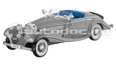 MERCEDES BENZ Модель автомобиля 500 K Special Roadster, W29, 1934, Silver