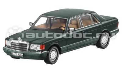 MERCEDES BENZ Модель автомобиля 560 SEL, V126, 1985-1991, Green Metallic