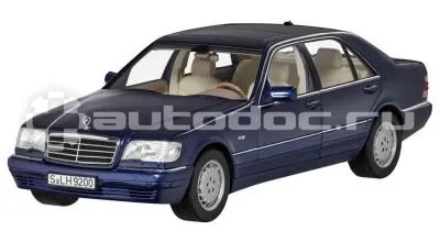MERCEDES BENZ Модель автомобиля S 500 L, V140, 1994-1998, Azurite Blue