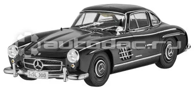 MERCEDES BENZ Модель Mercedes 300 SL Coupe W 198 (1954-1963), Black, 1:18 Scale