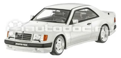 MERCEDES BENZ Модель Mercedes-Benz E-Class 300CE AMG 6.0L Coupe (C124) 1986, White, 1:18 Scale