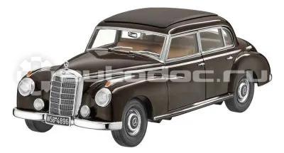 MERCEDES BENZ Модель Mercedes-Benz 300 W 186 (1951-1954), Tobacco Brown, Scale 1:18