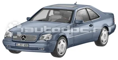 MERCEDES BENZ Модель Mercedes CL 600 (1996 - 1998) C 140, Blue, 1:18 Scale