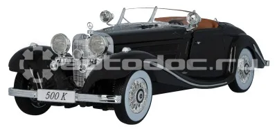 MERCEDES BENZ Масштабная модель Mercedes-Benz 500 K Spezial-Roadster W 29 (1934-1936), Scale 1:18