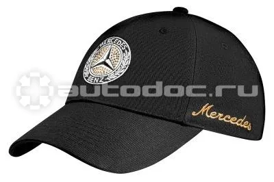 MERCEDES BENZ Женская бейсболка Womens cap with Swarovski, Classic, Black