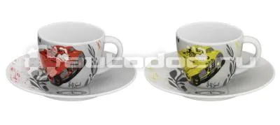 MERCEDES BENZ Набор чашек для эспрессо Espresso Cups Set of 2, Edition 2016