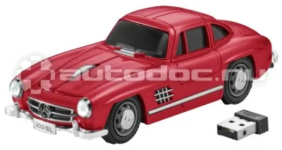 MERCEDES BENZ Компьютерная мышь Mercedes-Benz Computer Mouse 300SL, Red