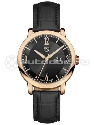 MERCEDES BENZ Мужские наручные часы Mens Watch, Classic Gold Mark 2, Rose Gold  |  Black