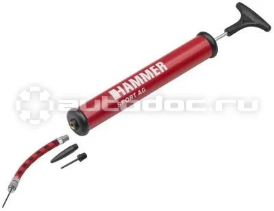 MERCEDES BENZ Насос для мячей Ball Pump, Red