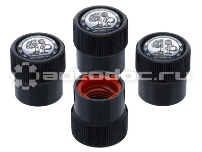 MERCEDES BENZ Колпачки ниппелей Mercedes-AMG Dust Caps Black