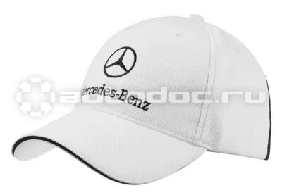 MERCEDES BENZ Бейсболка Unisex Baseball Cap, White