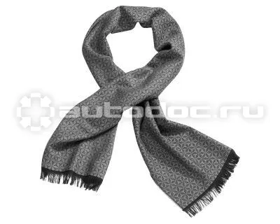 MERCEDES BENZ Мужской шерстяной шарф Mens scarf Business Anthracite grey black