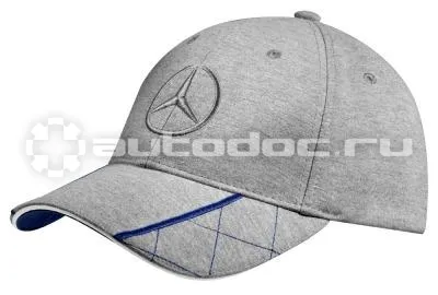 MERCEDES BENZ Мужская бейсболка Mens Baseball Cap, Grey  |  Blue