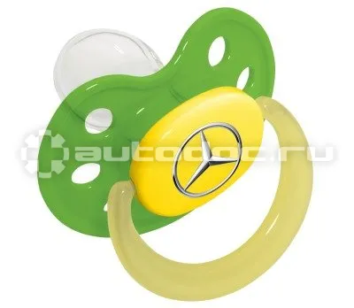 MERCEDES BENZ Соска-пустышка Soother, Green