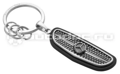 MERCEDES BENZ Брелок Key Ring Atlanta, Silver | Black