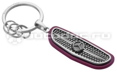 MERCEDES BENZ Брелок Key Ring Atlanta, Silver | Black | Plum