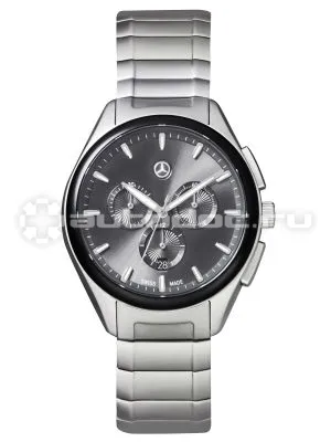 MERCEDES BENZ Мужские наручные часы хронограф Mercedes-Benz Men’s Chronograph Watch, Business, black  |  silver