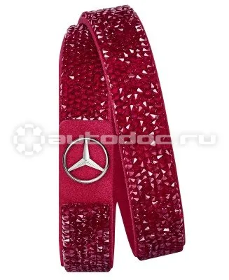 MERCEDES BENZ Браслет женский «Milano» цвет красный