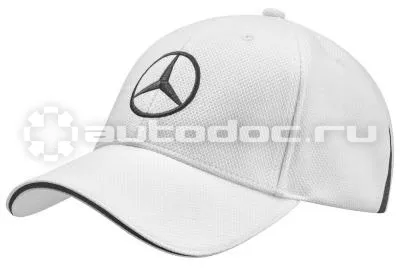 MERCEDES BENZ Бейсболка унисекс Unisex Сap, Golf Selection, White
